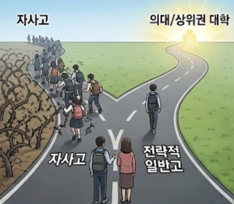 자사고 고입 고교선택 진로진학 컨설팅 하지민교육연구소 — 자사고 합격이 오히려 재앙인 이유 3가지