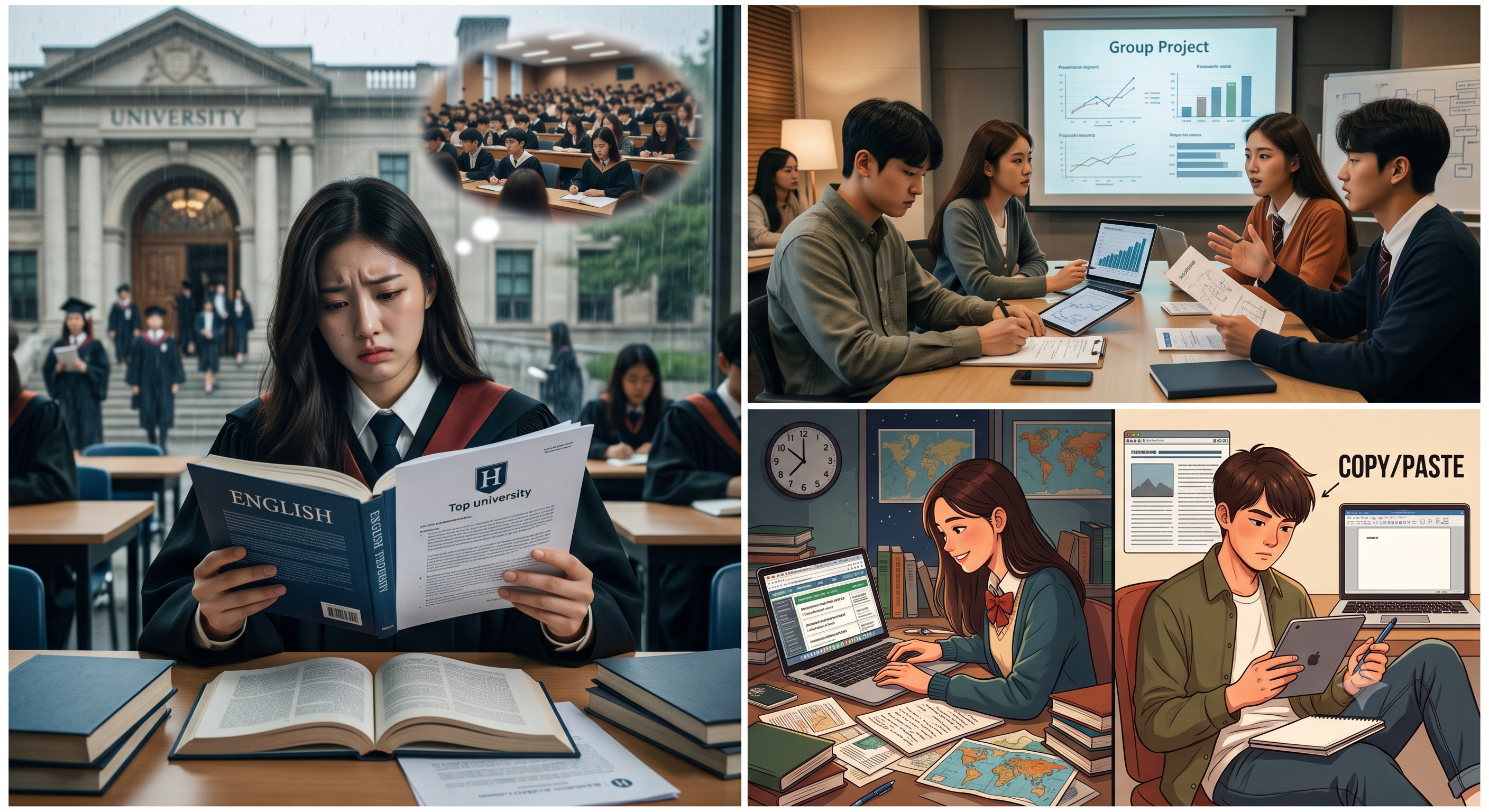 학종 탐구보고서 대필·표절의 최후 — 명문대 프로젝트 수업에서 밑천 드러나는 이유
